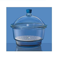uae/images/productimages/emphor-las/vacuum-desiccator/borosil-3082044-desiccators-with-cover-porcelain-plate-and-plastic-knob-250-mm.webp