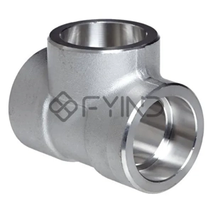 DELCORTE Tee Socket Weld Class 3000 0.5 in A105.N