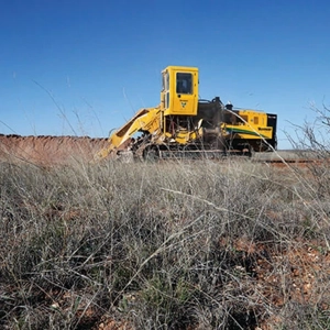 Trencher Drainage Machine